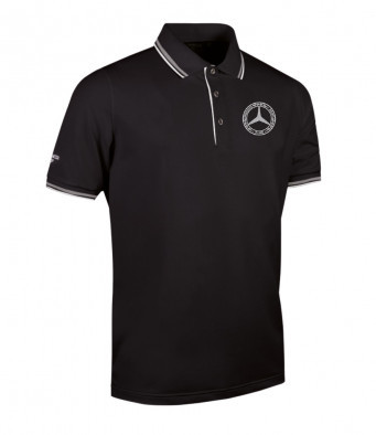 Mercedes-Benz Club Glenmuir Golf Pique Polo Shirt black